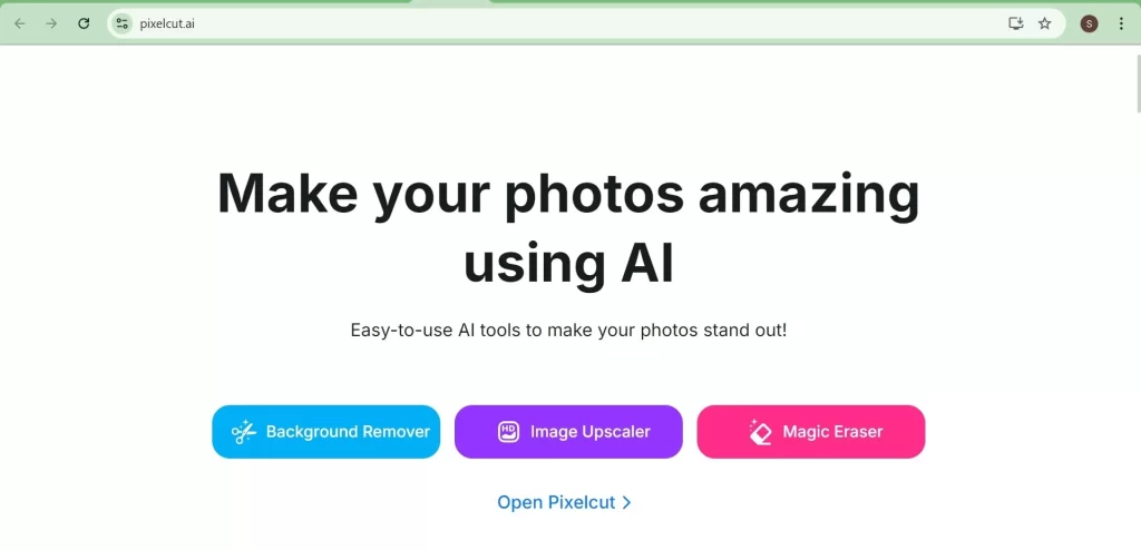 Pixelcut AI Photo Editor